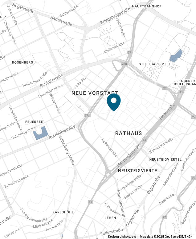 Von unserer Kanzlei in Stuttgart aus betreuen wir unsere Mandanten in ganz Deutschland.